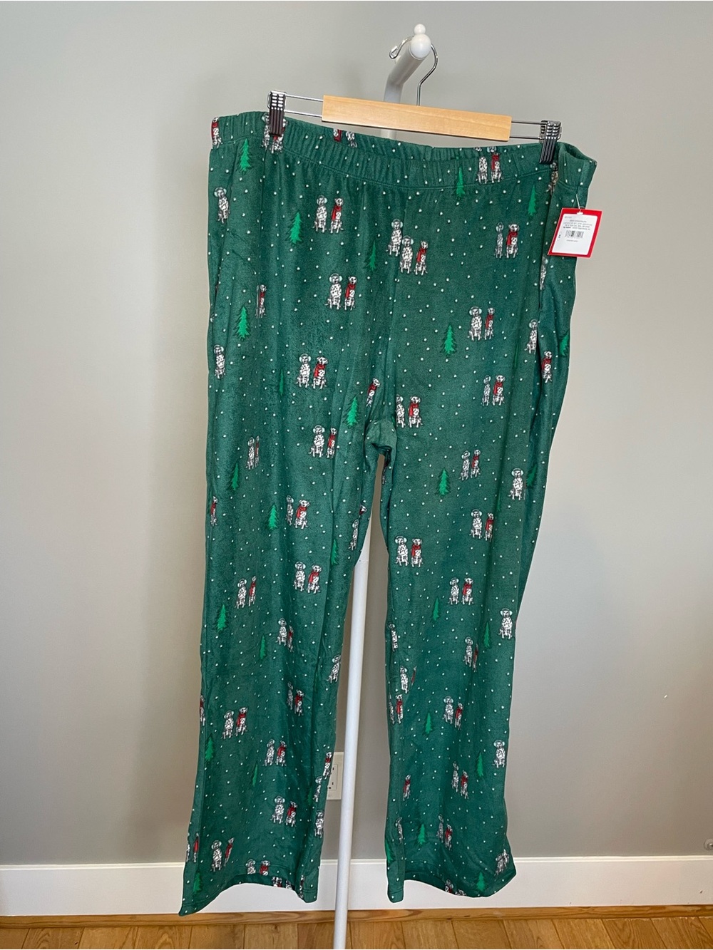 Wondershop Green Holiday Print Women’s Pajama Pants - Plus Size 2X-4X